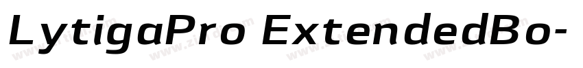LytigaPro ExtendedBo字体转换